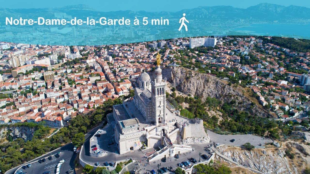Aux Pieds De La Bonne Mere - Centre - Wifi Μασσαλία Εξωτερικό φωτογραφία