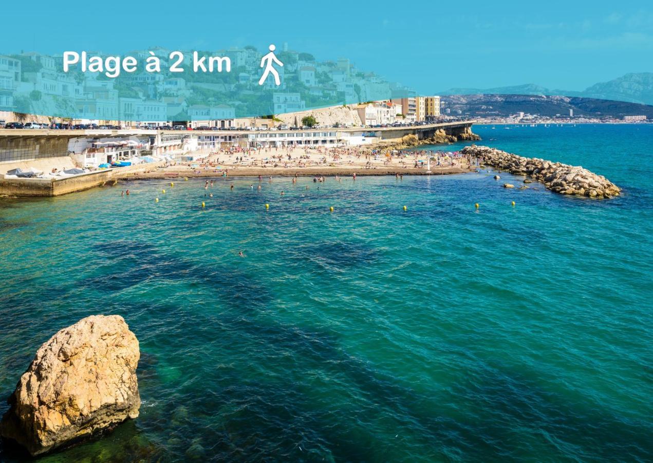 Aux Pieds De La Bonne Mere - Centre - Wifi Μασσαλία Εξωτερικό φωτογραφία