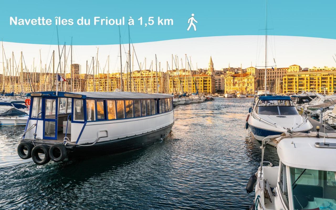 Aux Pieds De La Bonne Mere - Centre - Wifi Μασσαλία Εξωτερικό φωτογραφία